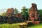 Ruins of Old hindu temples of My Son Vietnam
