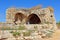 Ruins of an old house in Safed, Upper Galilee, Israel