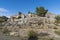 Ruins of an old inn on the Jorairatar river Ugijar Spain