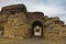 Ruins of old roman city of Nora, island of Sardinia