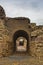 Ruins of old roman city of Nora, island of Sardinia