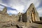 The ruins of the Old St Peters Church in Thurso, Scottish Highlands