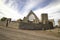 The ruins of the Old St Peters Church in Thurso, Scottish Highlands