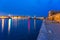 Ruins of the old Venetian port of Chania on Crete