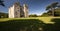 Ruins of the Old Wardour Castle, Wiltshire, the UK during the daytime