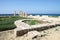 Ruins of the palace of Herod the Great in Caesarea