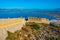 Ruins of Palamidi fortress in Greek town Nafplio