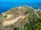 Ruins of Palamidi fortress in Greek town Nafplio