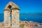 Ruins of Palamidi fortress in Greek town Nafplio