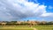 Ruins of Palatine hill palace in Rome, Italy. Tim