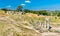 Ruins of Panticapaeum, an ancient Greek city in Kerch, Crimea