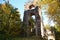 The Ruins of Paulan Monastery in Bohemian Region Czech republic