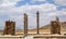 The ruins of Persepolis in Iran