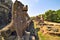 Ruins of Phnom Bakheng Temple at Angkor Wat complex