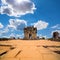 Ruins of Phnom Bakheng Temple at Angkor Wat complex