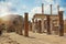 Ruins of Pompeii and Mount Vesuvius, Campania, Italy