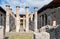 The ruins of Pompeii temple