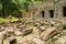 Ruins of the Preah Khan Temple in Siem Reap, Cambodia.