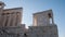 Ruins of Propylaea -monumental gateway in the Acropolis of Athens