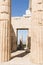 Ruins of Propylaia in Parthenon temple on the Acropolis, Athens, Greece