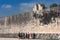 Ruins, pyramid and temples in Chichen Itza, Yucatan, Mexico