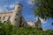 Ruins of a Renaissance Janowiec Castle in Poland