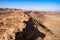 Ruins of the Roman Camp Viewed from Masada in the Negev desert, Israel