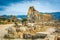 Ruins of the roman city of Volubilis, UNESCO world heritage site near Fes and Meknes, Morocco