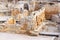 Ruins of Romanesque church in Tarragona, Spain