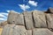 Ruins of Saksaywaman citadel in Cusco, Peru