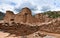 Ruins of of the San JosÃ© de los JÃ©mez Mission, built in 1621, in the Jemez River Valley at sunrise