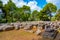 Ruins of the Sanctuary of Asklepios at Epidaurus in Greece