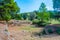 Ruins of the Sanctuary of Asklepios at Epidaurus in Greece