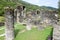 Ruins of Serravalle castle at Semione on Blenio valley