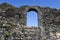 Ruins of Serravalle castle at Semione on Blenio valley