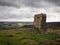 Ruins of Sheriffs Pit winding house Rosedale Ironstone Railway, North York Moors