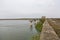 The ruins of a ship loading platform 