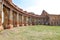 The ruins of the sidewall Ruzhany Palace belonging to the Leo Sapieha, Belarus, Brest region, August 2019