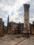 The ruins of the sinagogue of Capernaum, Israel