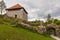 The ruins of the Small Castle in Kamnik,