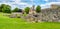 Ruins of St Augustine's Abbey in Canterbury, Kent, UK