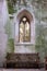 The ruins of St Dunstan in the East Church in the City of London UK. The historic church was bombed and destroyed in WW2.