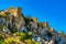 Ruins of St. Hilarion castle in the northern Cyprus