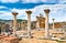 Ruins of the St. John Basilica at Ephesus in Turkey