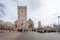 Ruins of St Peter\\\'s Church - bombed in World War II - in Castle Park, Bristol, UK