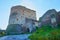 The ruins of the Stephen Bathory Tower, Kamianets-Podilskyi, Ukraine