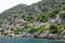 Ruins of sunken ancient city of Dolichiste on Kekova Island