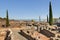 Ruins of the synagogue of Capernaum on Kinneret, Israel