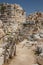 Ruins of Syracuse ancient fortifications, Sicily island