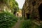 Ruins of Tarakaniv Dubenska fortress at Tarakaniv village in Dubensky district, Rivnenskiy region, Ukraine